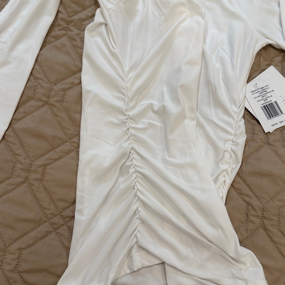 Beyond Yoga cinched side workout top sz s/p - Picture 2 of 3